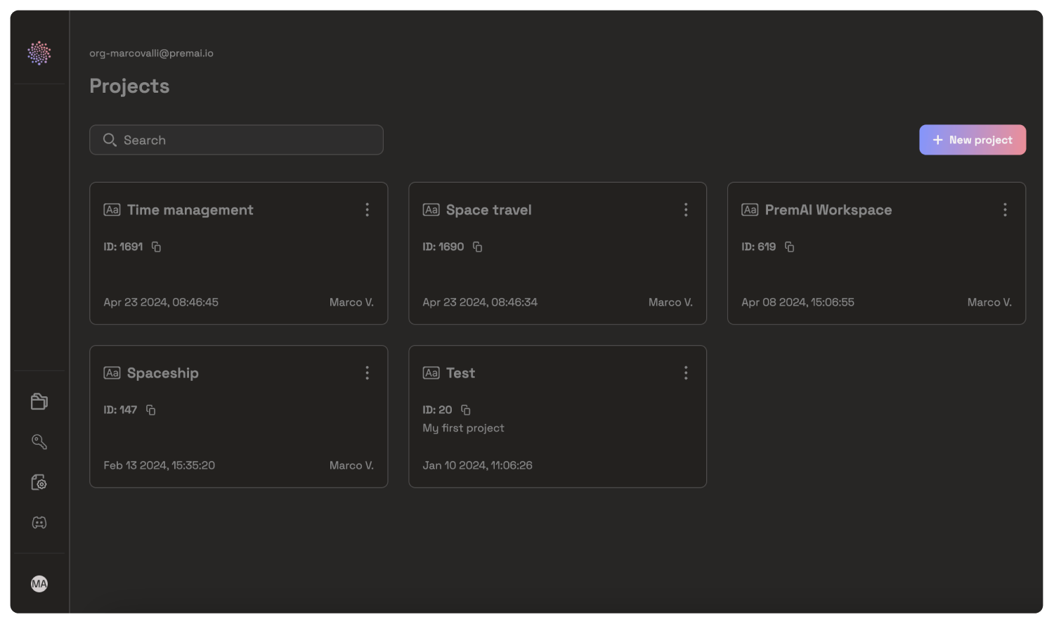 Prem Platform Projects